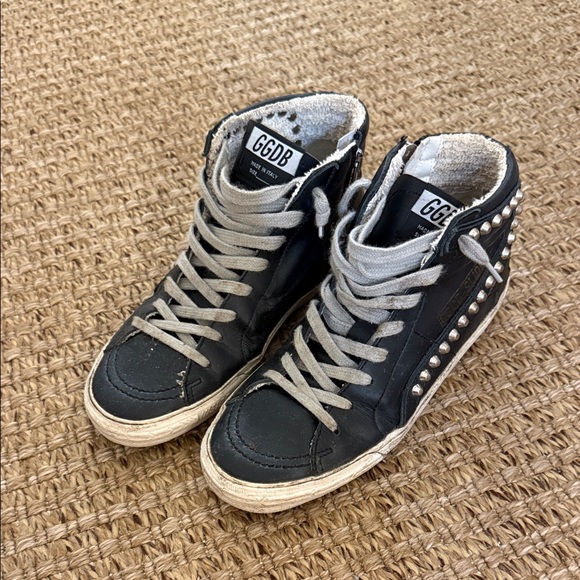 Black golden goose size 36